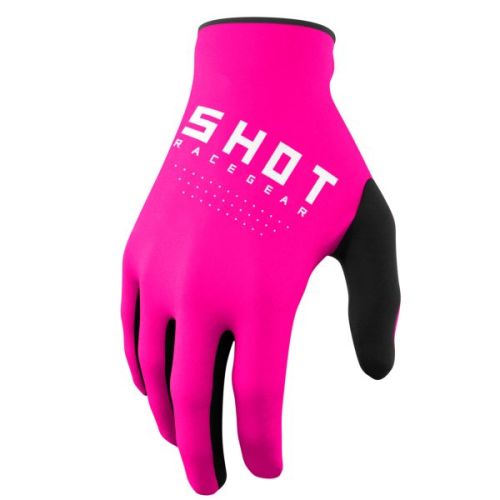 GUANTES SHOT KID RAW ROSA
