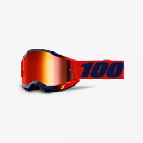 GAFAS 100% ACCURI 2 KEARNY LENTE ESPEJO ROJO