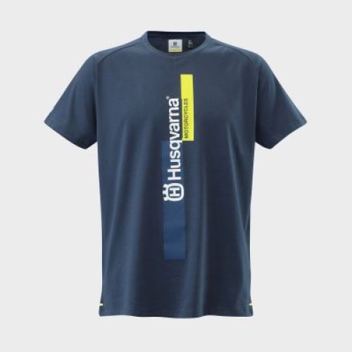 CAMISETA HUSQVARNA AUTHENTIC TEE AZUL