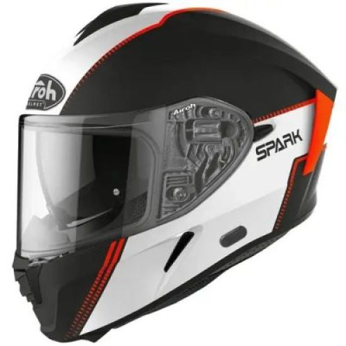 CASCO AIROH SPARK FLOW NARANJA MATE
