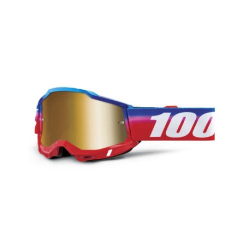 GAFAS 100% ACCURI 2 UNITY LENTE ESPEJO ORO