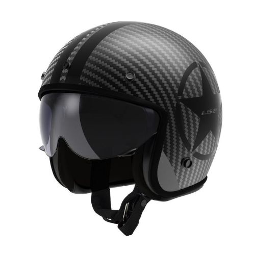 CASCO LS2 OF601 BOB II CARBON STAR MATT