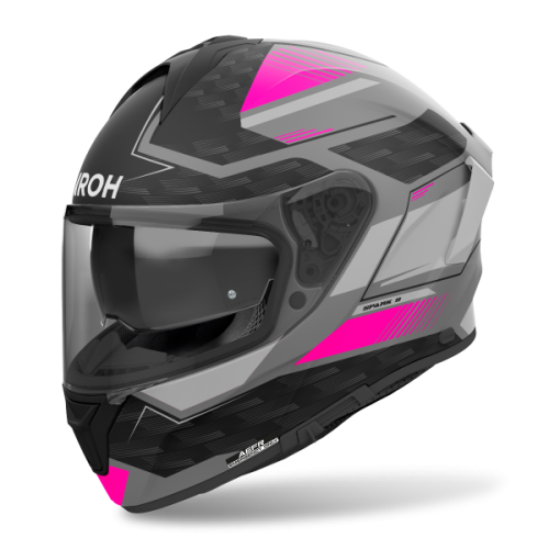CASCO AIROH SPARK 2 ZENITH ROSA MATE