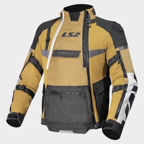 CHAQUETA LS2 X-MASTER MARRON NEGRO