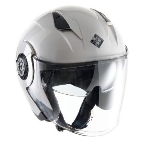 CASCO TUCANO URBANO JET EL´TANGE BLANCO BRILLO