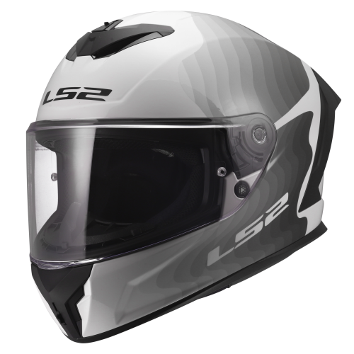 CASCO LS2 FF820 RAPID III FLOW BLANCO GRIS