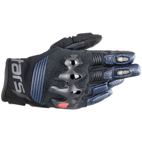 GUANTES ALPINESTARS HALO LEATHER MARINO-NEGROS