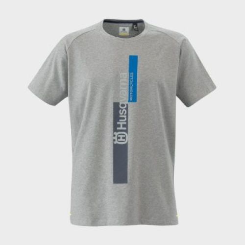 CAMISETA HUSQVARNA AUTHENTIC TEE GRIS