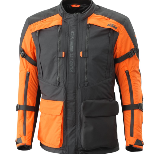 CHAQUETA TERRA ADVENTURE V2 NEGRA KTM