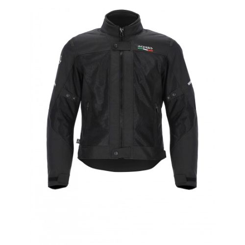 CHAQUETA ACERBIS CE ON TOUR RUBY NEGRAS