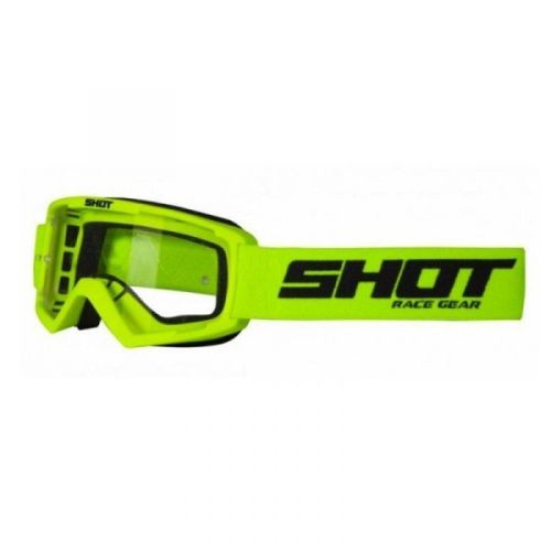 GAFAS SHOT RACEGEAR ROCKET KID AMARILLO FLUOR