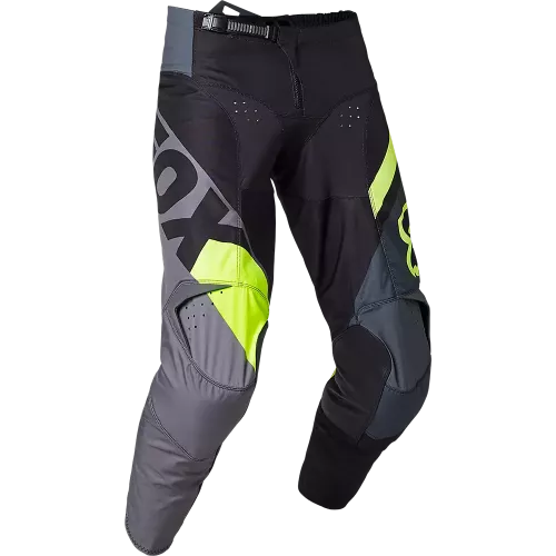 PANTALON FOX 180 XPOZR NEGRO AMARILLO