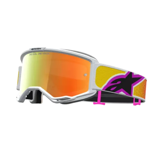 GAFAS ALPINESTARS VISION 5 DRAG BLANCO