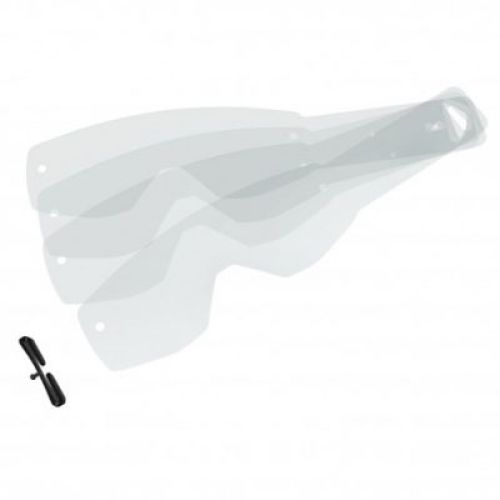RECAMBIO SCOTT WORKS TEAR OFFS FITS HUSTLE MX 10UDS
