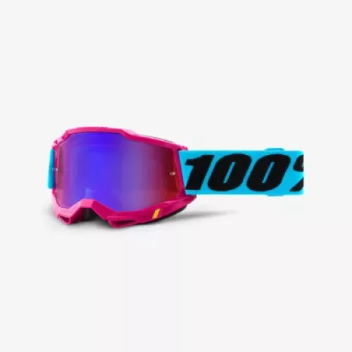 GAFAS 100% ACCURI 2 LEFLEUR LENTE ESPEJO ROJO AZUL
