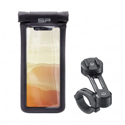 KIT SP CONNECT MOTO BUNDLE UNIVERSAL PHONE CASE NEGRA L