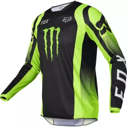 CAMISETA FOX 180 MONSTER NEGRA