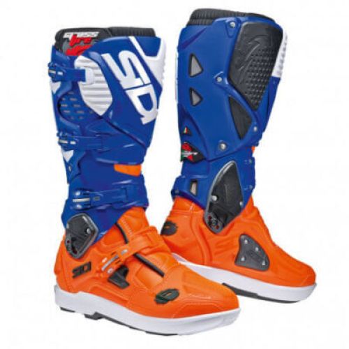 BOTAS SIDI CROSSFIRE-3 SRS NARANJA-AZUL LE