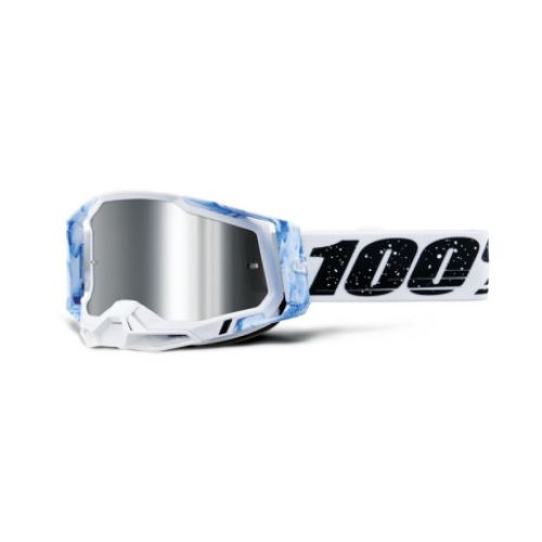 GAFAS 100% RACECRAFT 2 MIXOS LENTE ESPEJO PLATA