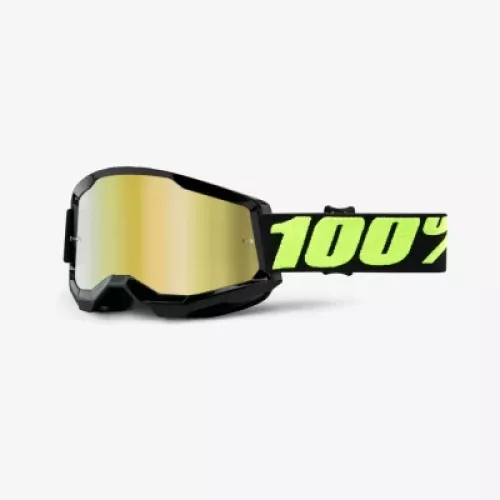 GAFAS 100% STRATA 2 UPSOL LENTE ESPEJO ORO