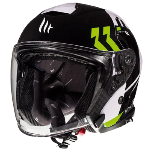 CASCO MT THUNDER 3 SV NEGRO/VERDE