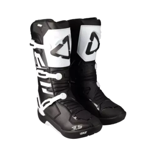 BOTAS LEATT 3.5 JUNIOR NEGRO BLANCO
