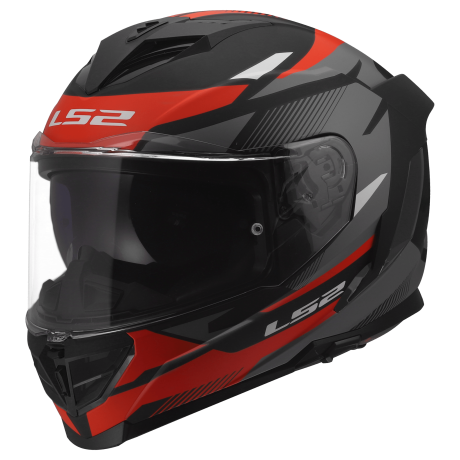 LS2 FF818 STORM III KOMAI BLACK RED