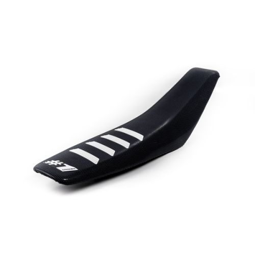 FUNDA DE ASIENTO ONE GRIPPER RIBBER NEGRO/BLANCO