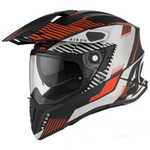 CASCO AIROH COMMANDER BOOST NARANJA MATE