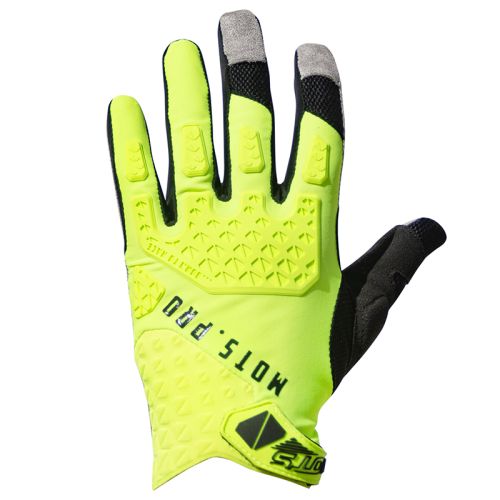 GUANTES MOTS STEP AMARILLO FLUOR