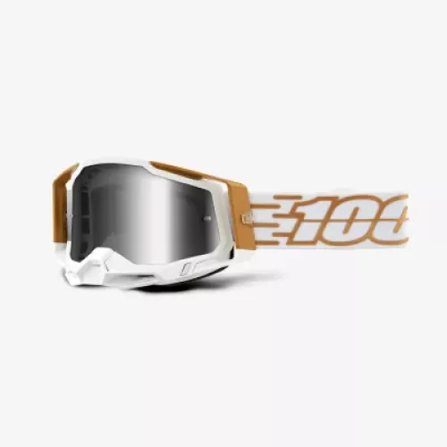 GAFAS 100% RACECRAFT 2 MAYFAIR LENTE ESPEJO PLATA