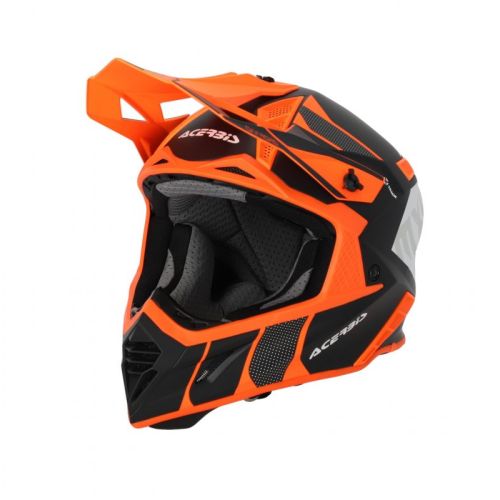 CASCO ACERBIS X-TRACK 22-06 NEGRO/NARANJA