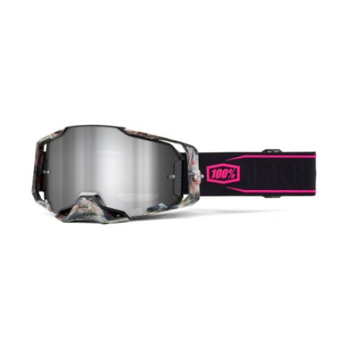 GAFAS 100% ARMEGA SARCELLE LENTE ESPEJO PLATA