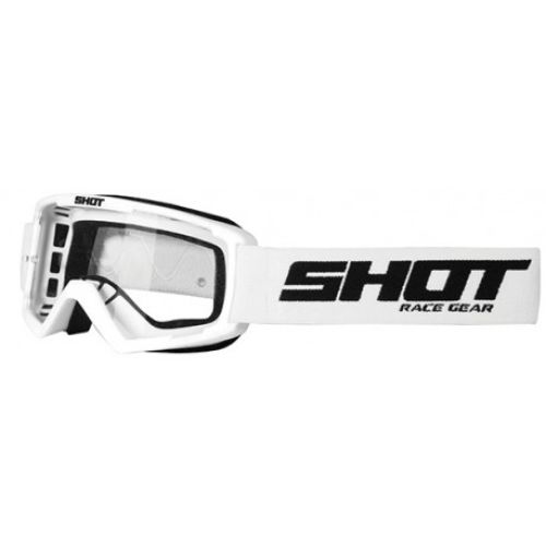 GAFAS SHOT RACEGEAR ROCKET KID BLANCO