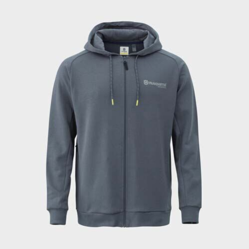 SUDADERA HUSQVARNA CREMALLERA Y CAPUCHA RAILED